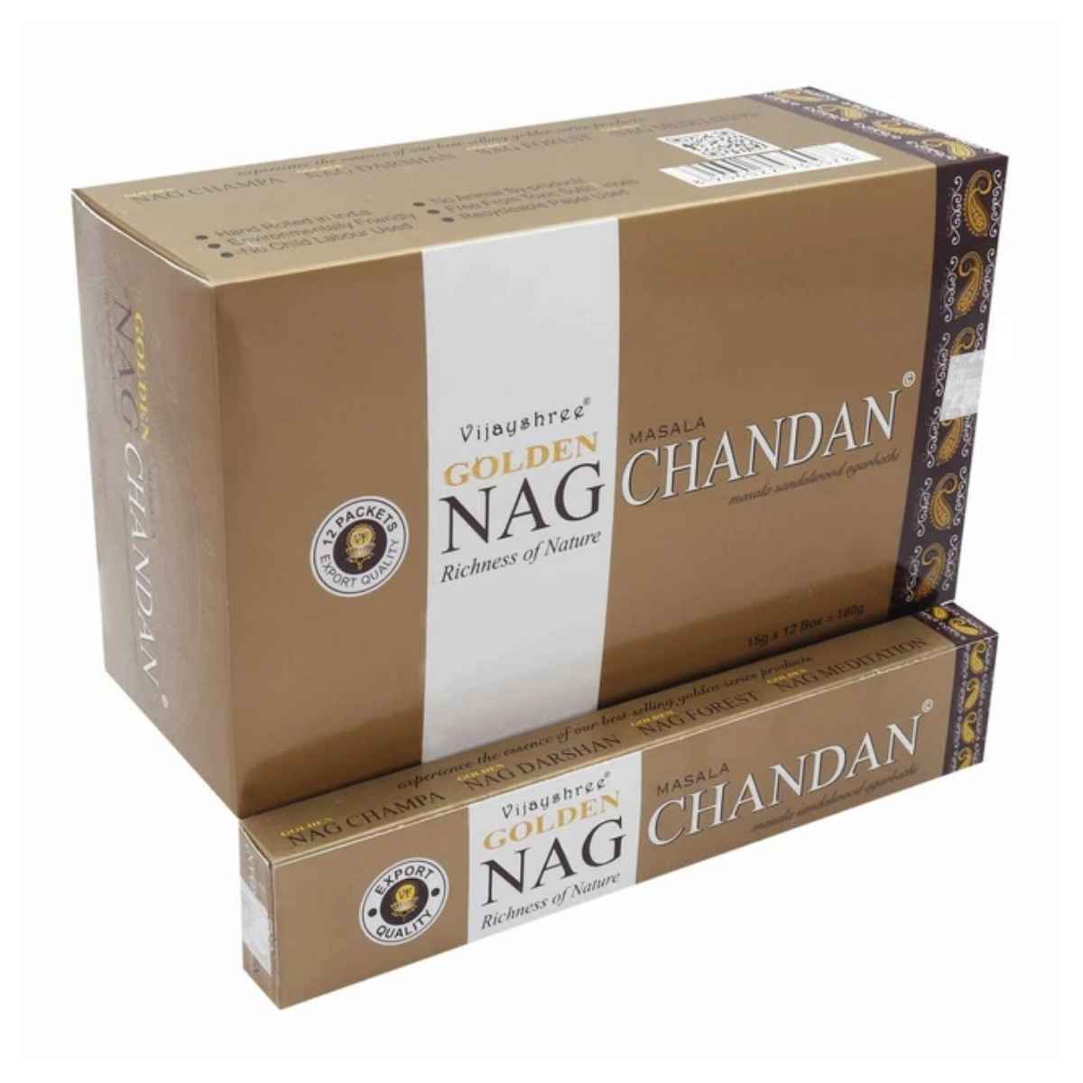 Incienso Golden Nag Chandan