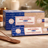 Incienso dúo Nag Champa y Egyptian Pyramd