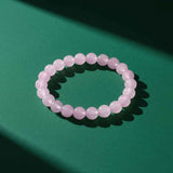 Pulsera Cuarzo Rosa 8mm