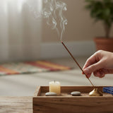 Incienso dúo Nag Champa y Violet Rosemary