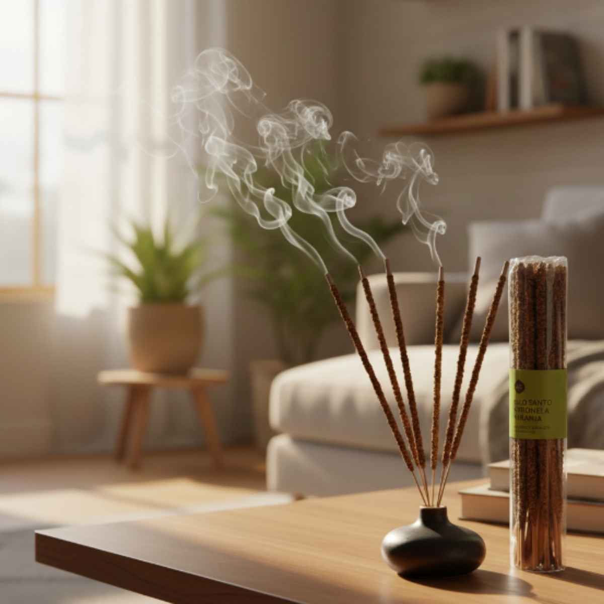 Sahumerio Artesano Palo Santo, Citronella y Naranja 20u