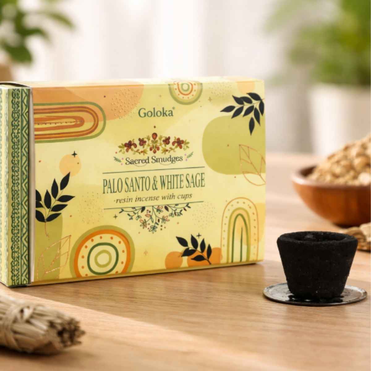 Copitas de Incienso Palo Santo y Salvia Blanca