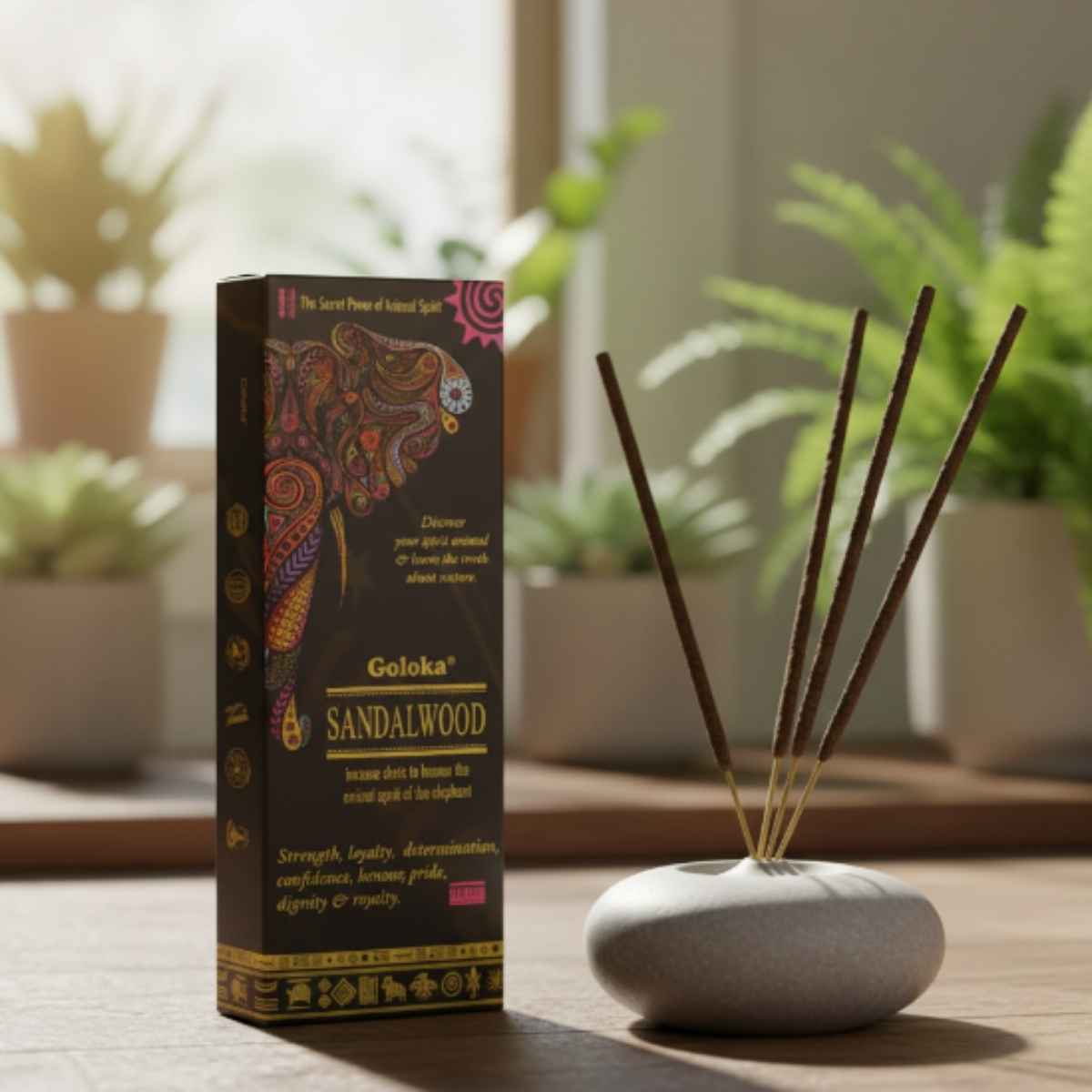 Mini Incienso Elefante - Sandalwood