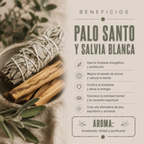 Aceite Aromático Salvia Blanca y Palo Santo