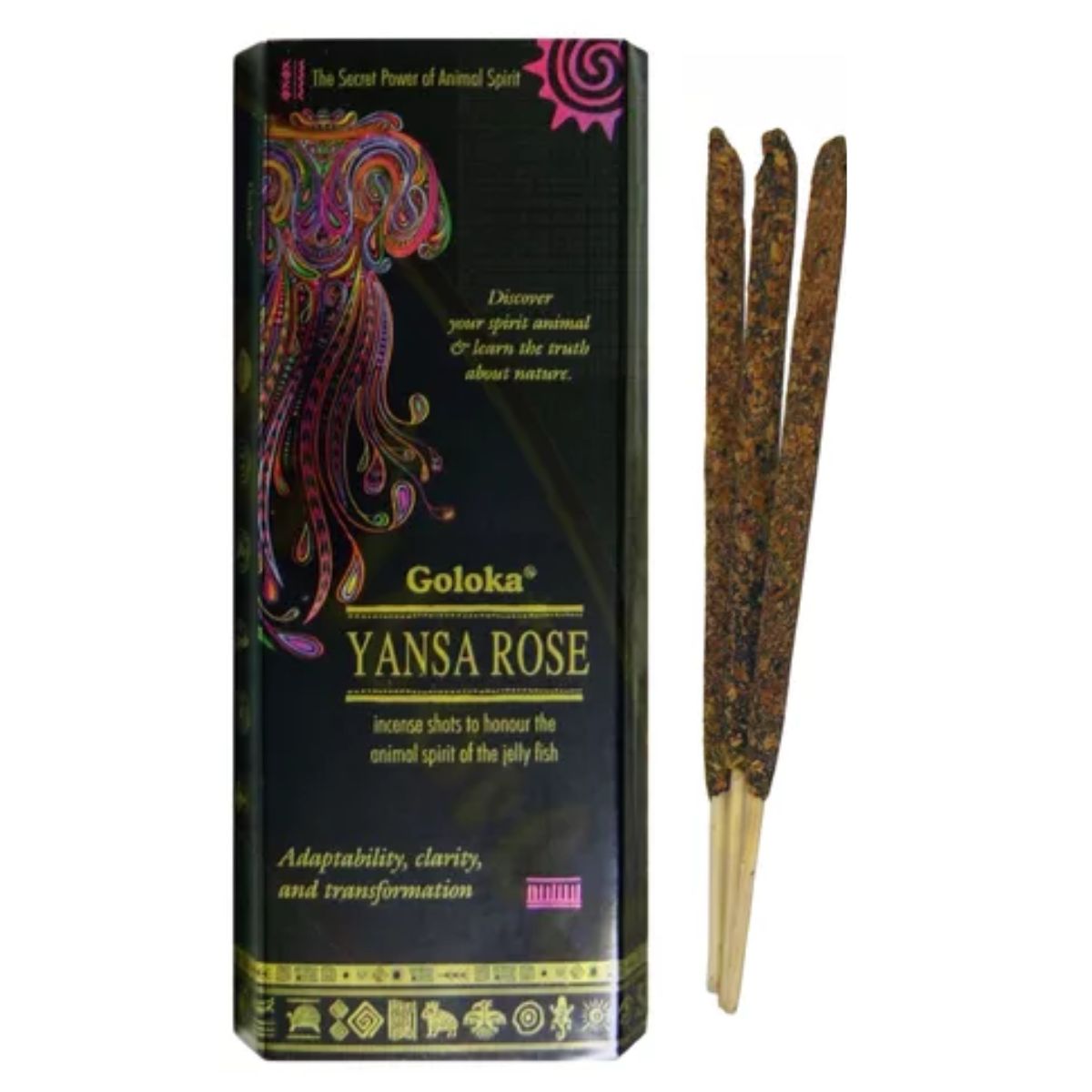 Incienso Natural Mini Rosa - Animal Spirit