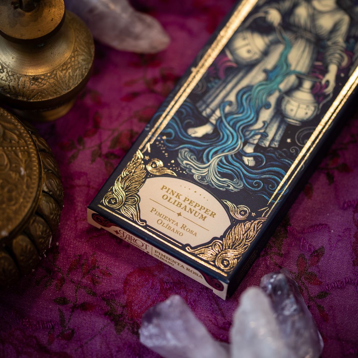 Sahumerio Tarot Masella Pimienta Rosa-Olibano