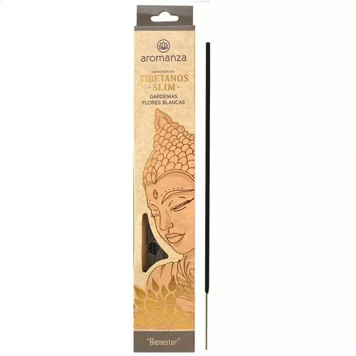Slim Sahumerio Tibetano Gardenas y Flores Blancas - Aromanza