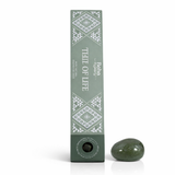 Incienso Árbol de la Vida con Jade Verde