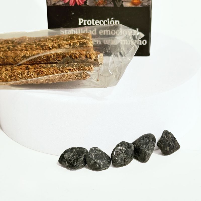 Incienso con Piedras de Turmalina
