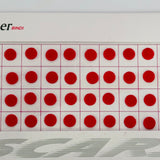 Bindi Circle Red M