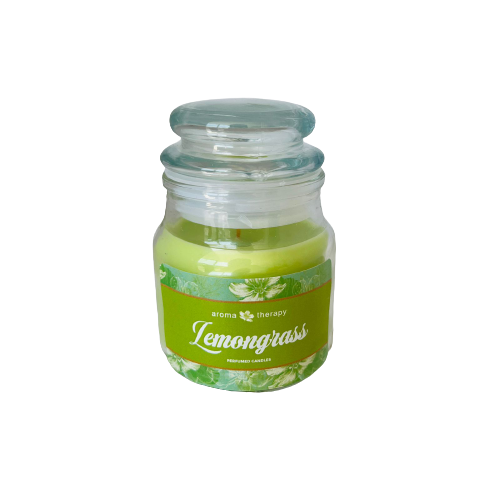 Vela Tapa Vidrio - Lemongrass