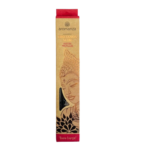 Varilla Sahumerio Tibetano Slim Dulces Frutillas - Aromanza