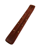 Tabla Porta Incienso Madera: Estrella Natural