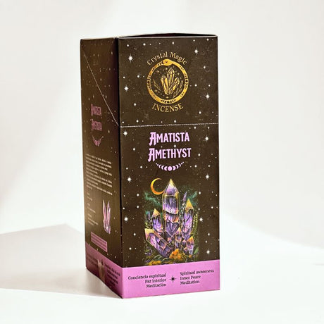 Incienso con Piedras de Amatista