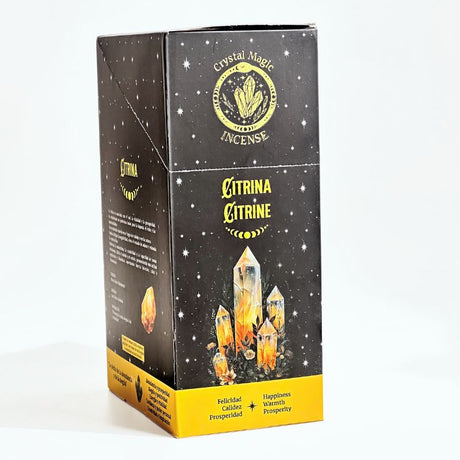Incienso con Piedras de Citrino