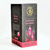 Incienso con Piedras de Cuarzo Rosa