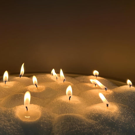 Vela de Arena Perlada Vainilla - Lumiere du Ciel