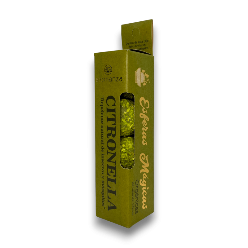 Sahumerio Esfera Magica Citronella - Aromanza