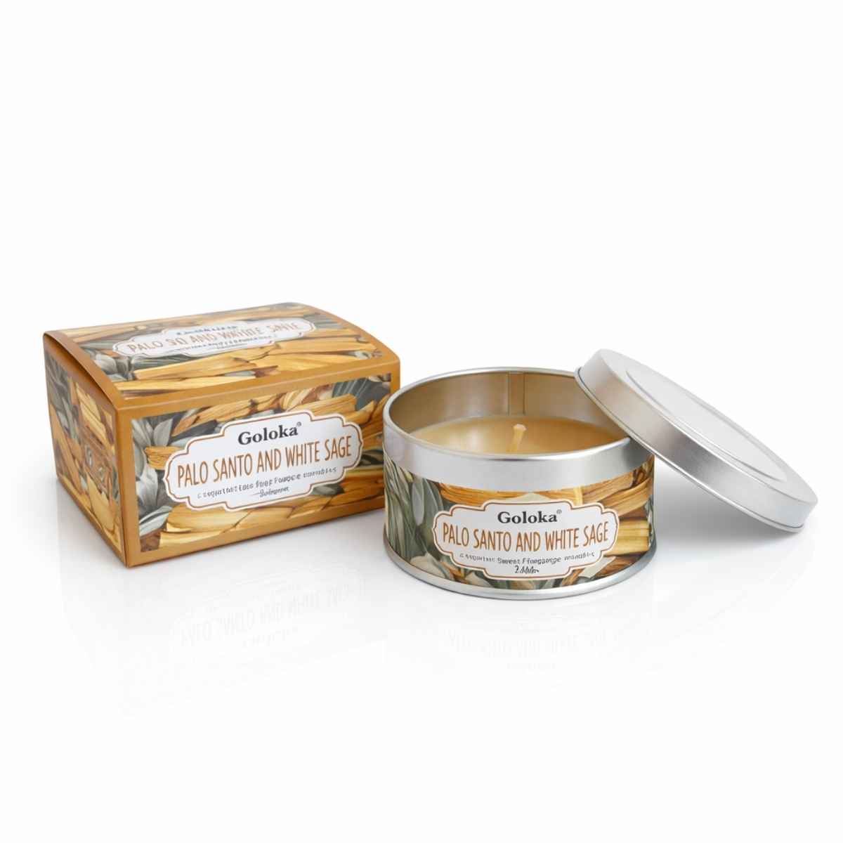 Vela Palo Santo y Salvia Blanca