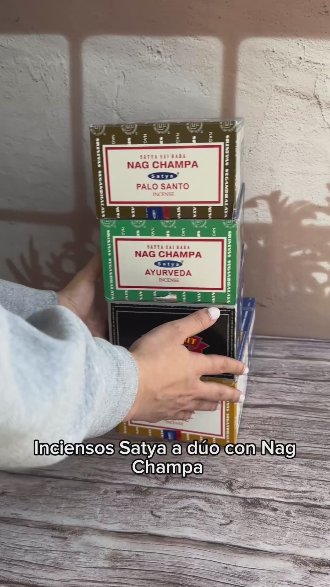 Incienso Duo Nag Champa y Ritual Sagrado