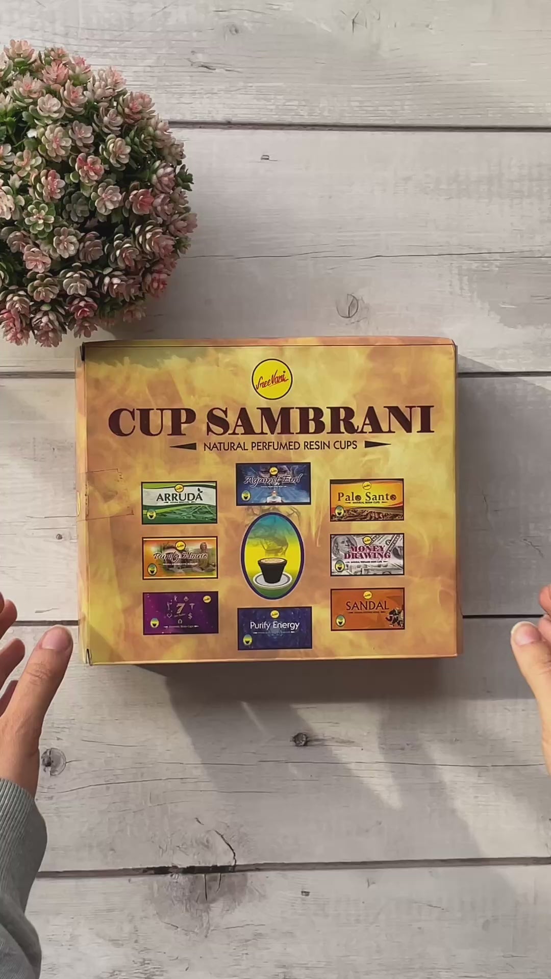 Copitas de Incienso - Limpia Casa Sambrani