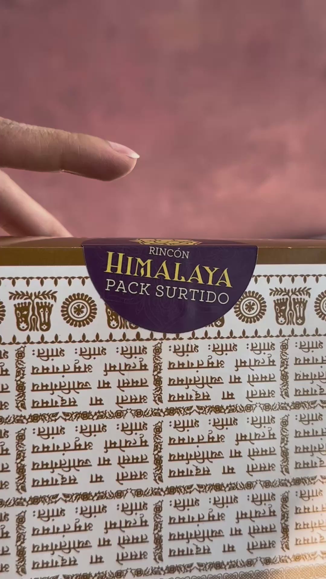 Pack Regalo 12 Incienso Goloka Natural