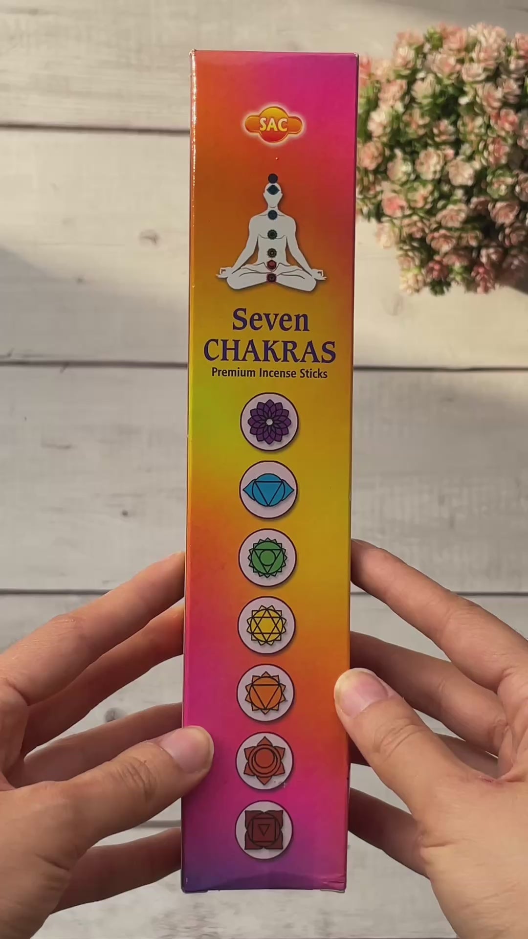 Incienso Natural 7 Chakras - SAC