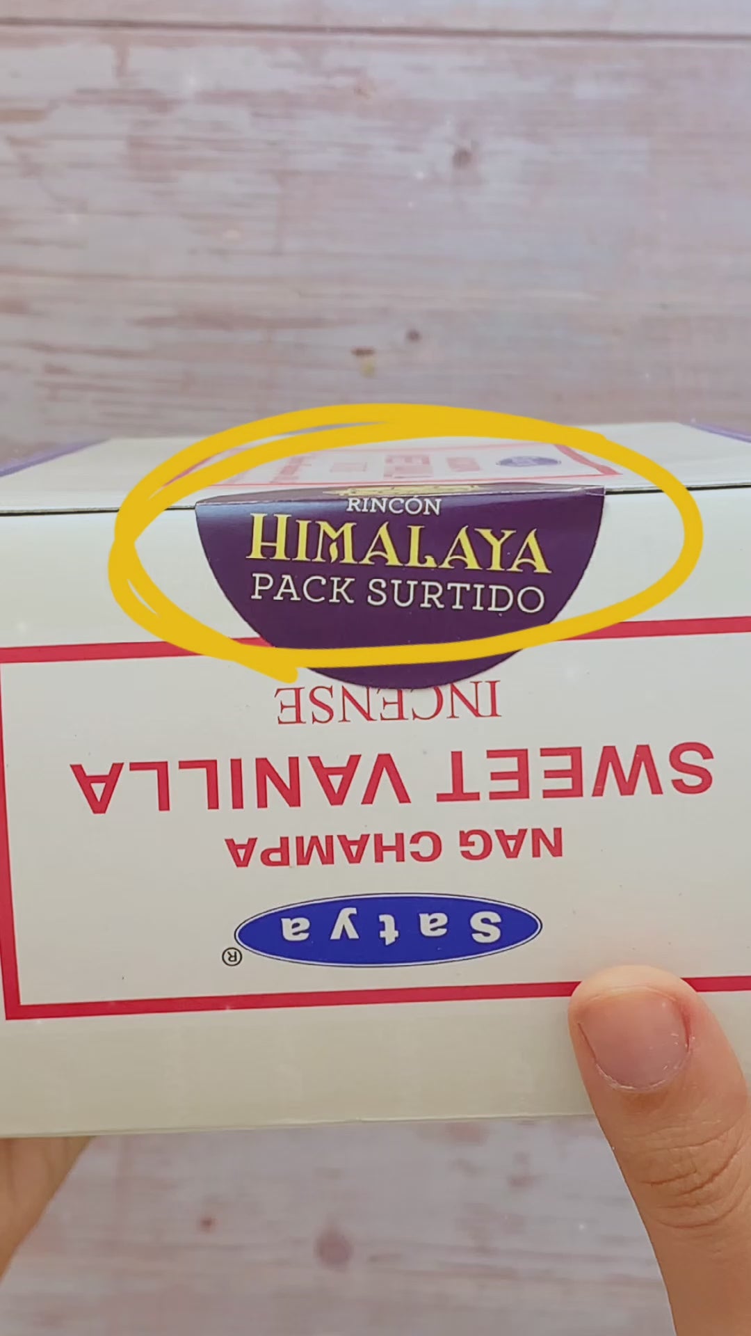 Pack regalo Clásica Inciensos Naturales - Satya