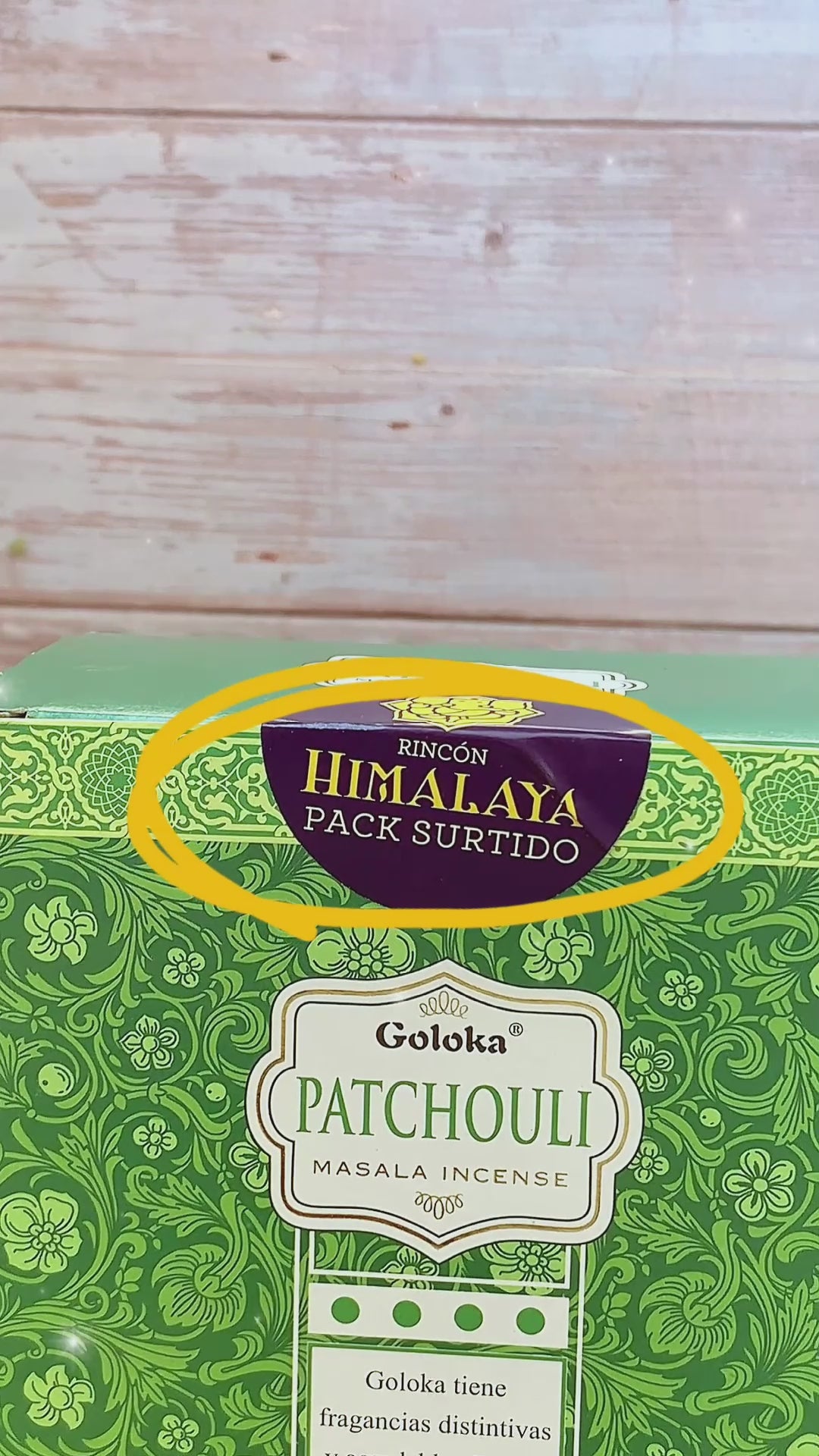 Pack regalo Goloka Fit Inciensos Naturales - Goloka