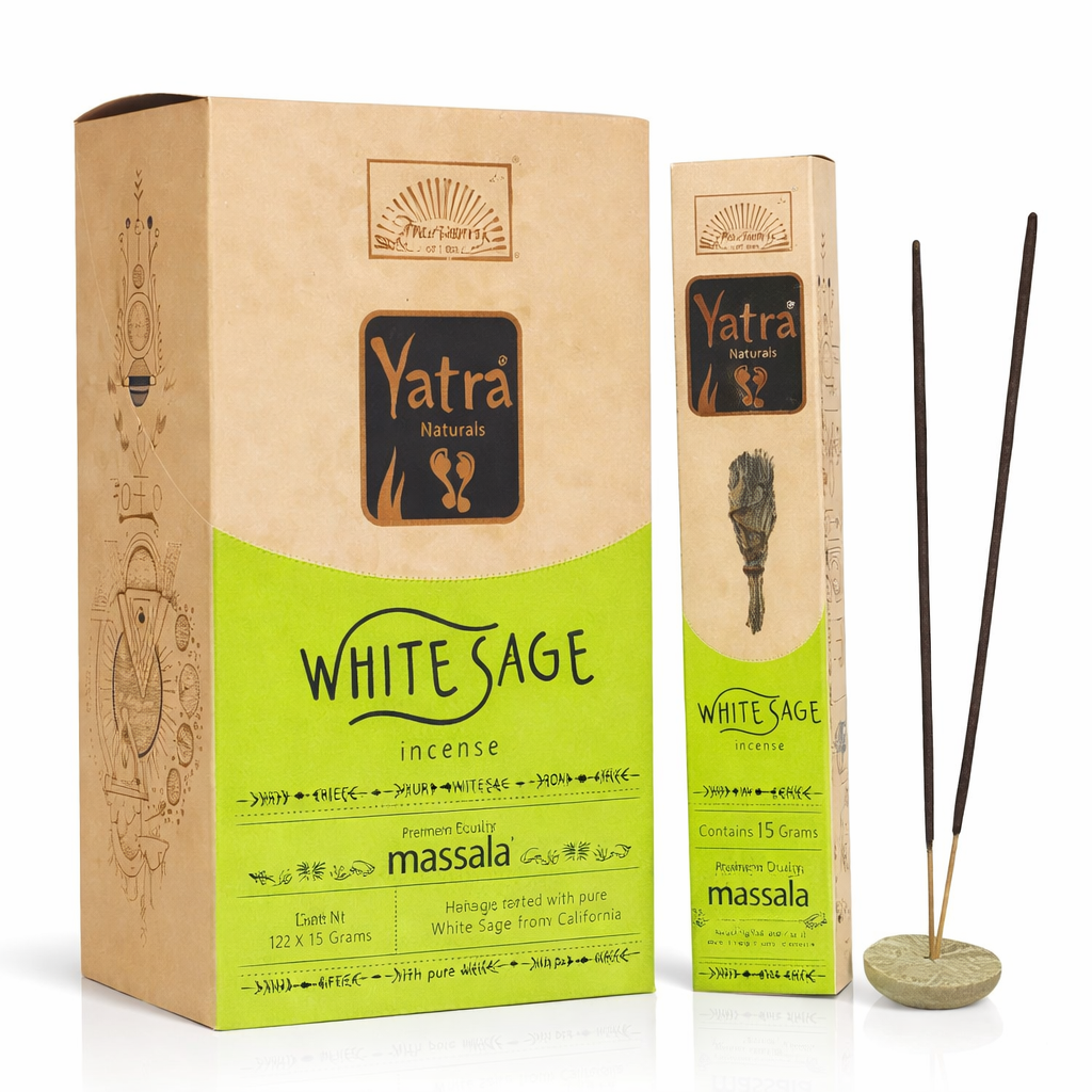 Incienso Yatra Salvia Blanco