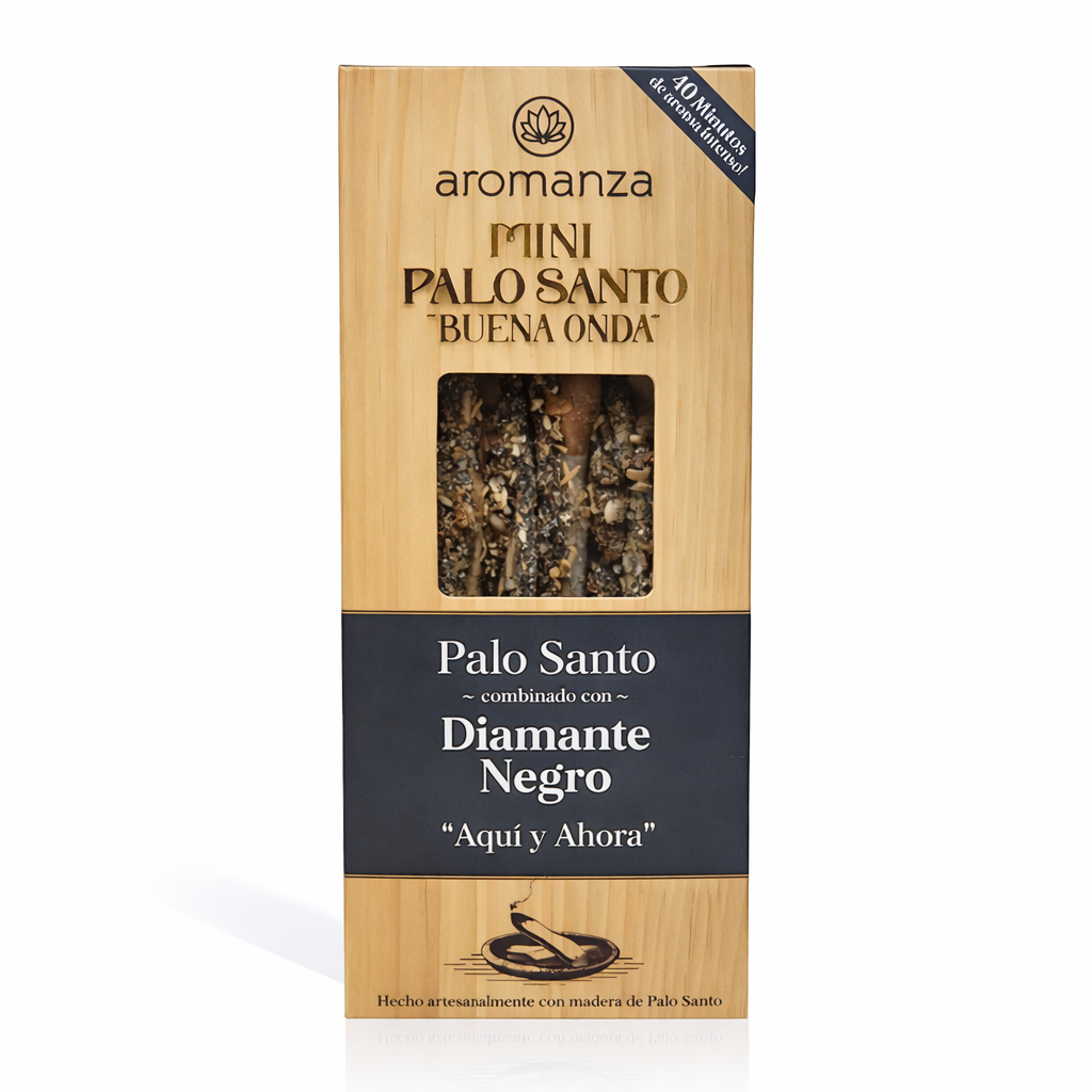 Mini Palo Santo Buena Onda Diamante Negro