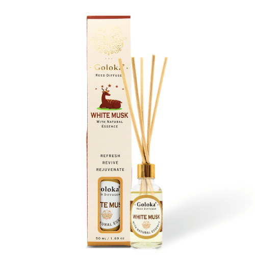 Difusor Aromatico de Varilla White Musk - Goloka