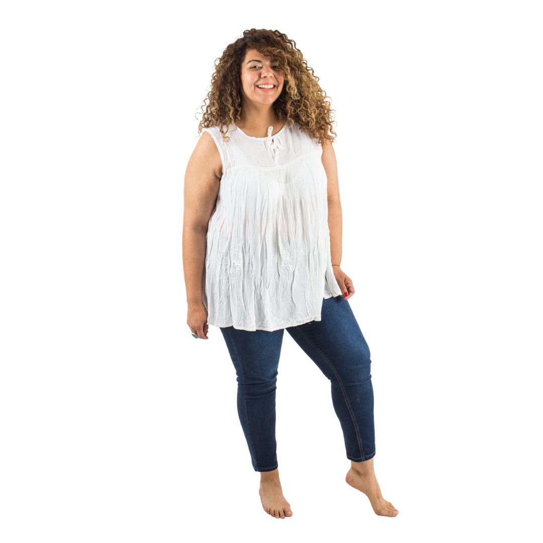 Blusa Chabi Blanca