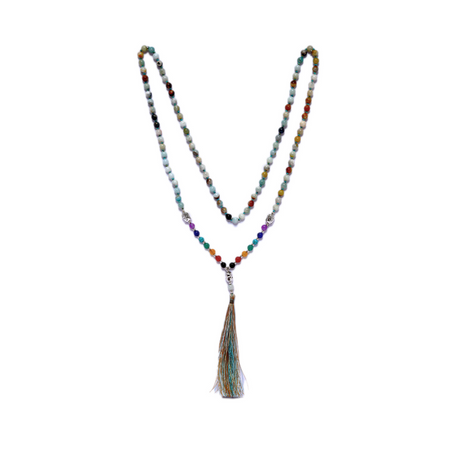 Japa Mala Budda Amazonita 6mm