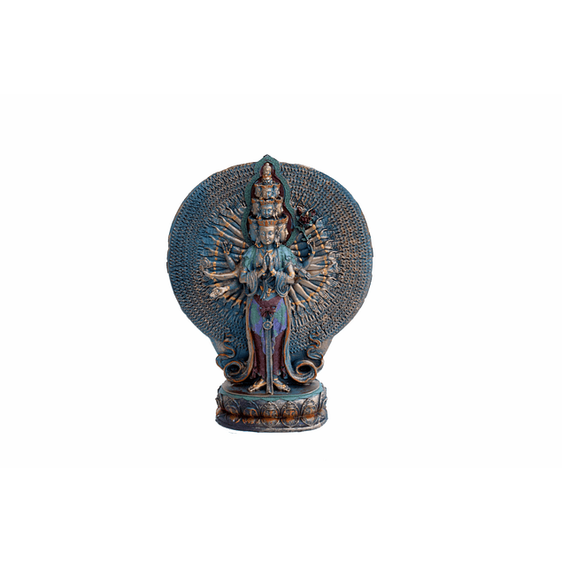 Adorno de Guan Yin Mil Caras