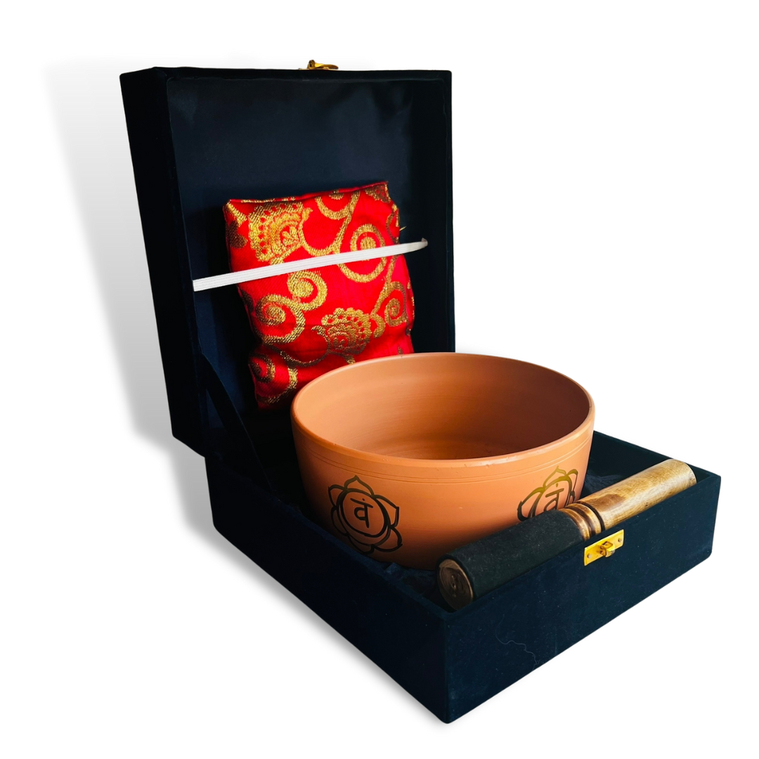 Box Cuenco Tibetano 18 cm - Naranja VAM