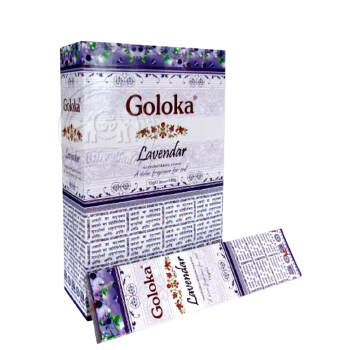 Incienso Natural Premium Lavendar - Goloka