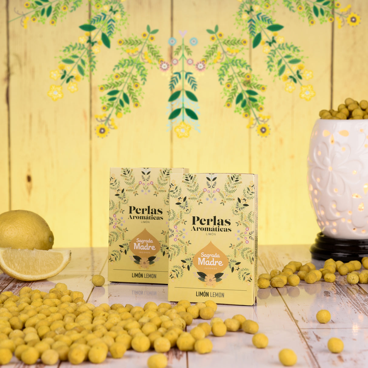 Perlas Aromaticas Limon - Sagrada Madre
