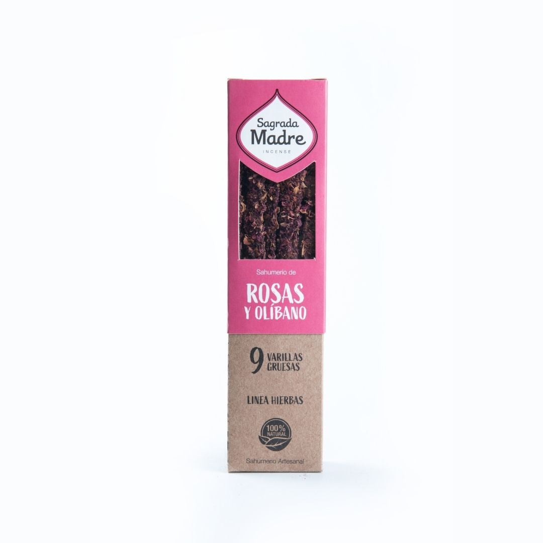 Varilla Sahumerio Rosa y Olíbano - Sagrada Madre