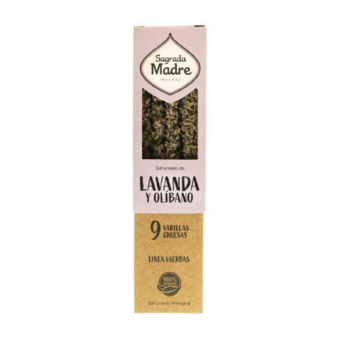 Varilla Sahumerio Lavanda y Olíbano - Sagrada Madre