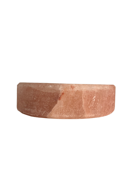 Tabla de Sal de Himalaya Redonda 20x20x5 CM