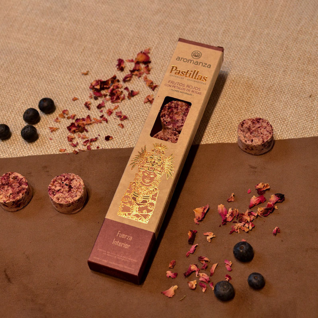 Pastilla Sahumerio Frutos Rojos - Aromanza