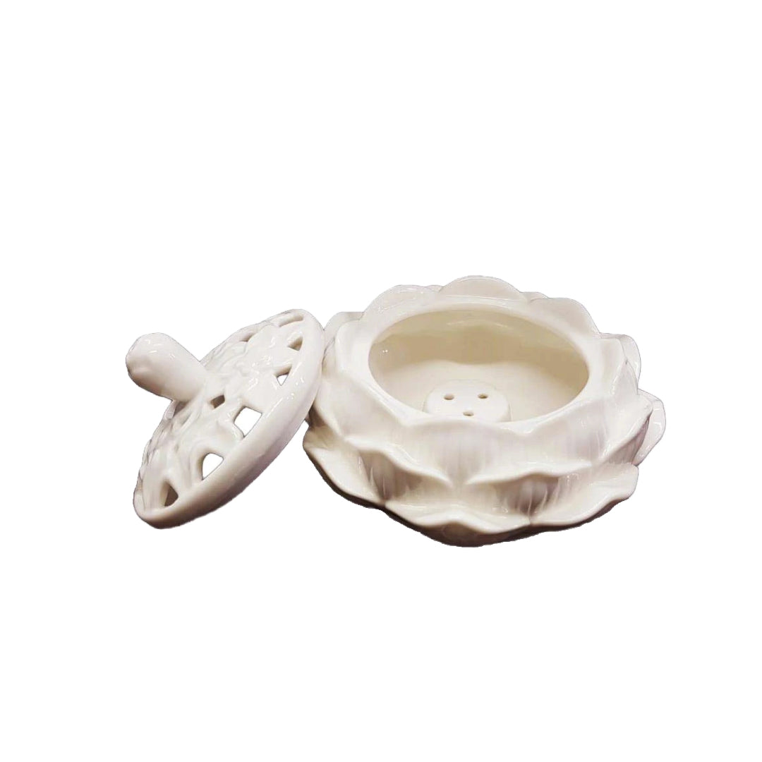 Quemador de Resina Ceramica Flor de loto