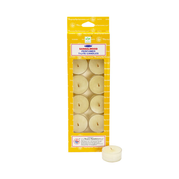 Vela Aromática Sandalwood Tealight - Satya