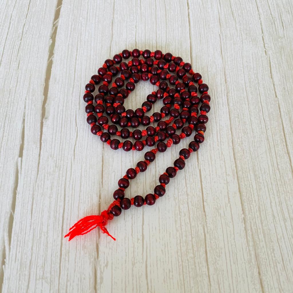 Rosario - Japa mala Palo de rosa 6 mm