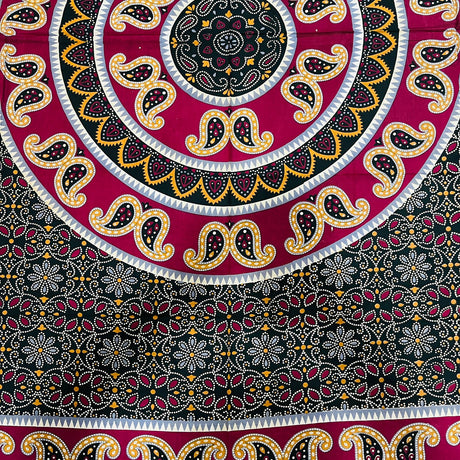 Cubrecama 2 plazas Mandala Black Desing