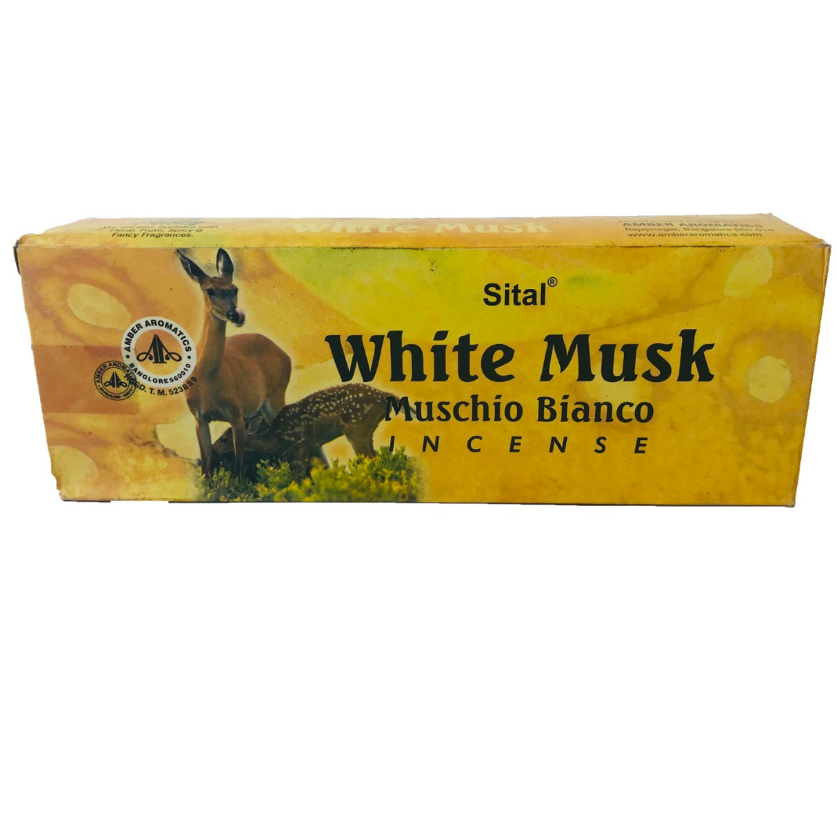 Incienso Musk Blanco Sital