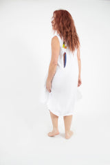 Vestido 3 Mariposas Blanco