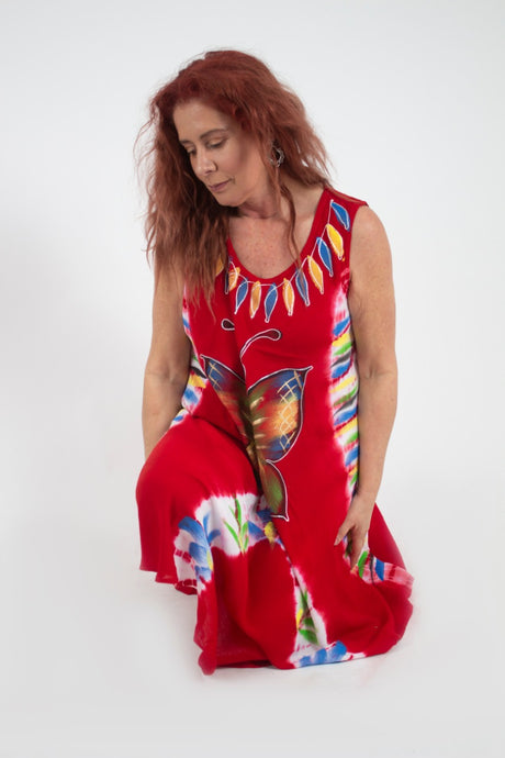Vestido Mariposa Rojo