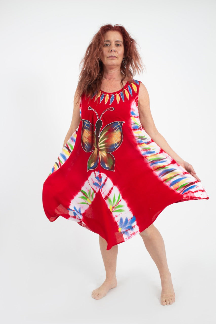 Vestido Mariposa Rojo